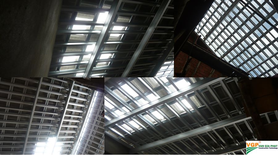 Thi công mái ngói - kèo 3 lớp