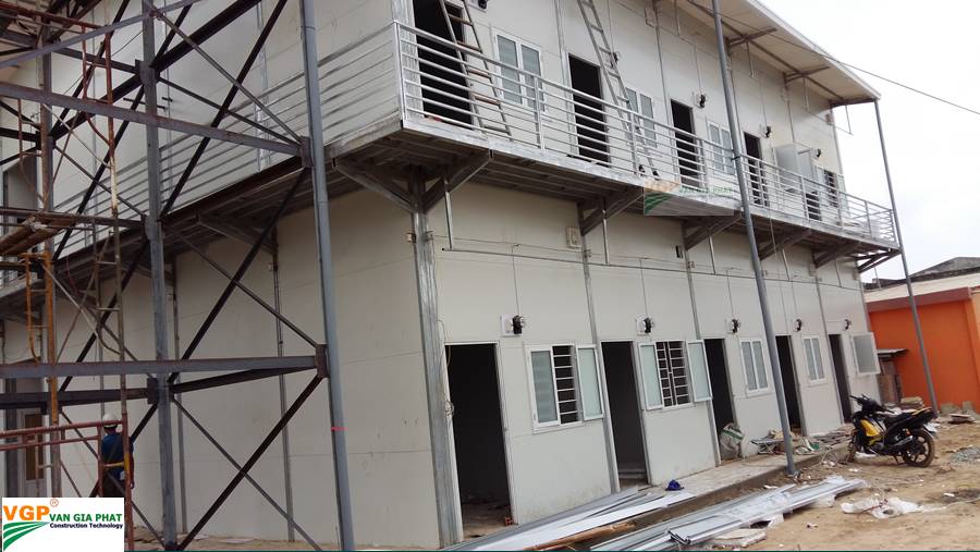 Khung nhà lắp ghép Khung nhà lắp ghép