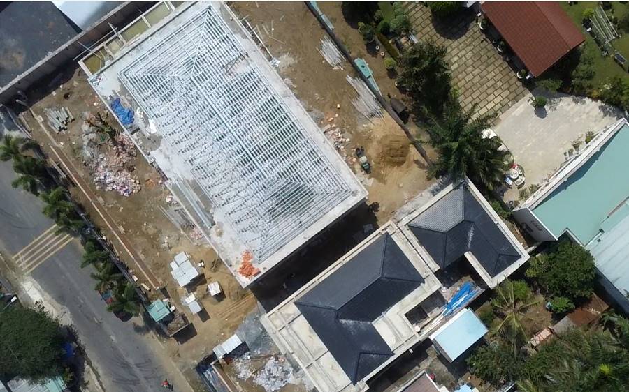 THI CÔNG MÁI NGÓI