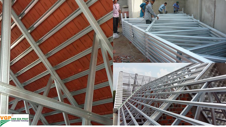 THI CÔNG MÁI NGÓI - KÈO 2 LỚP